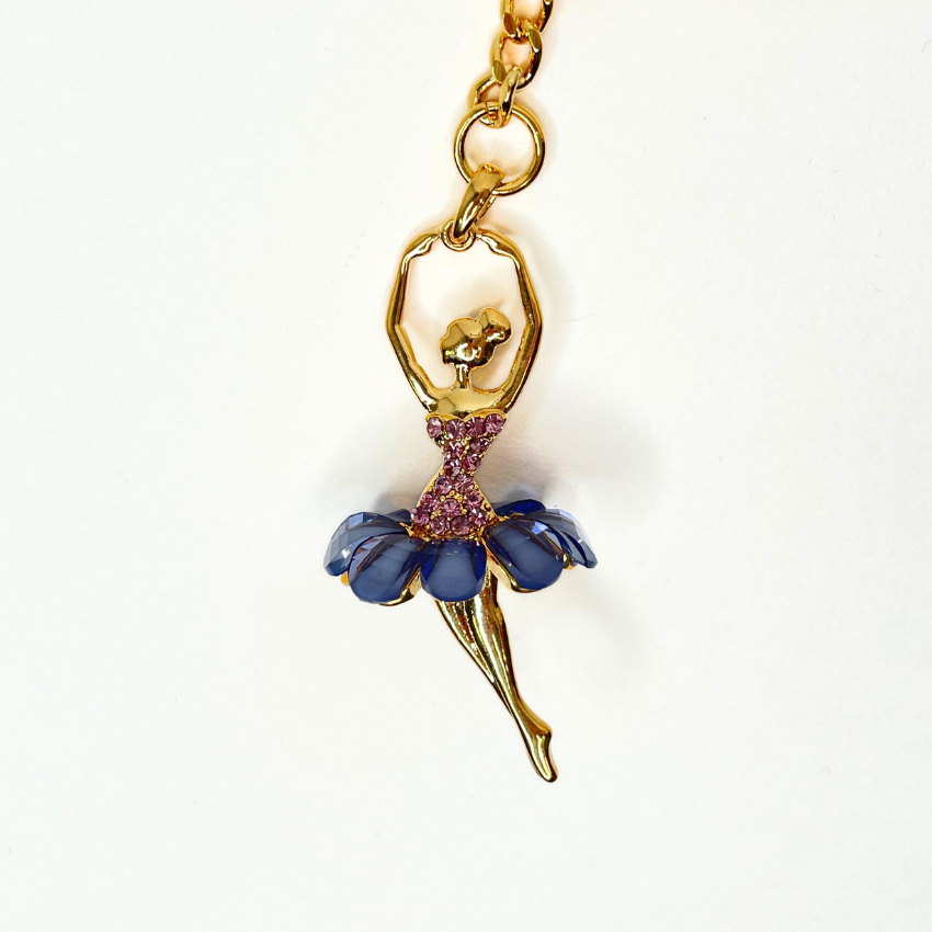 Gem Ballerina Keychain