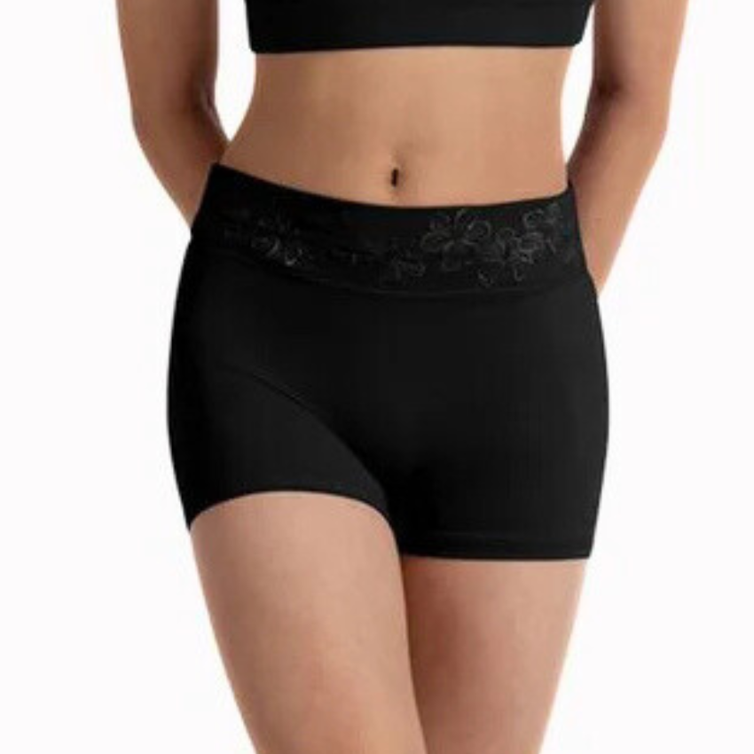 Bloch Bella Floral High Waist Short