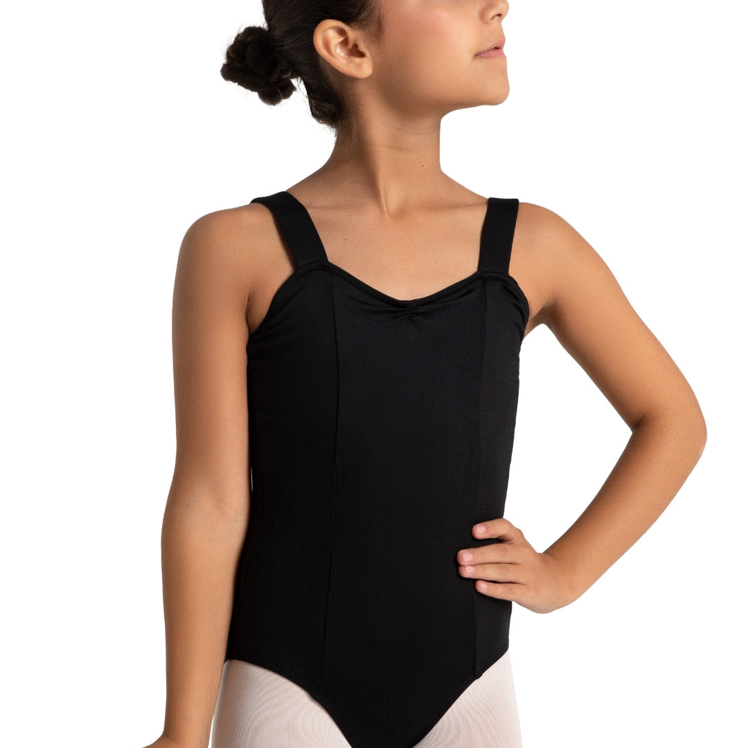 Capezio Wide Strap Nylon Camisole Leotard