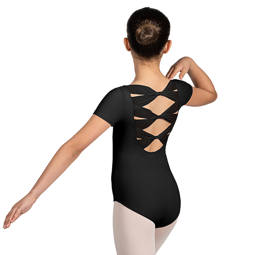 Mirella Glow Girl Cap Sleeve Leotard