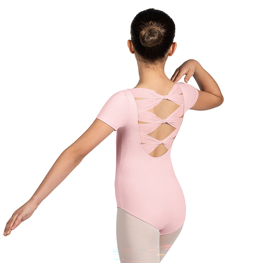 Mirella Glow Girl Cap Sleeve Leotard
