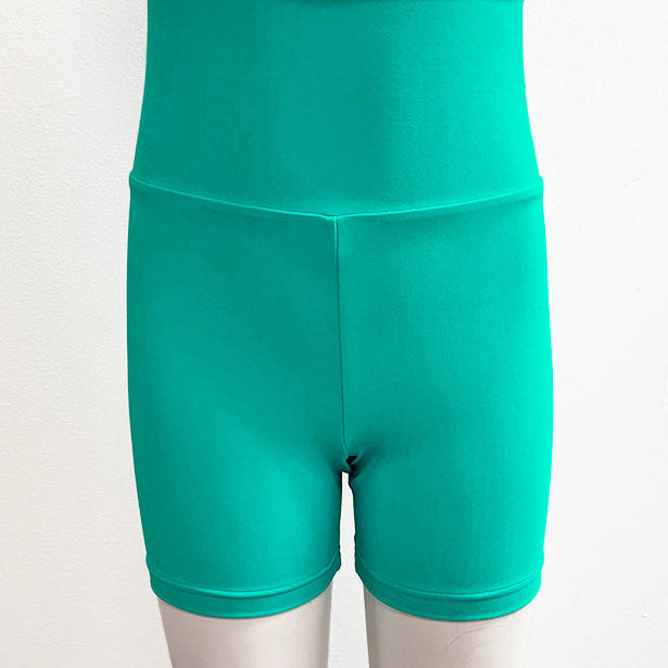 MOD High Waist Bike Shorts - Matte Lycra