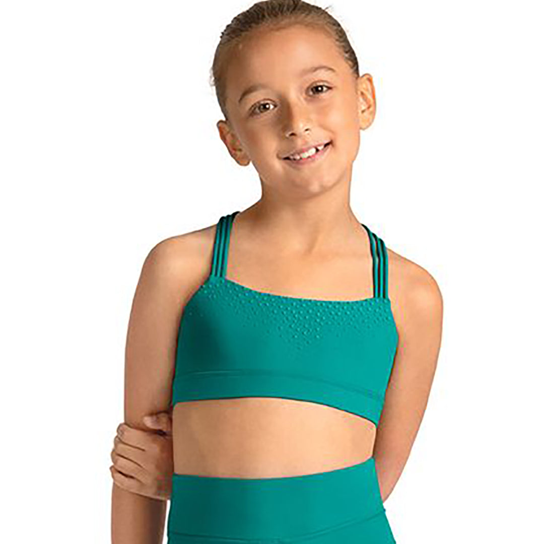 Mirella Celestia Back Strap with Gel Dot Crop Top