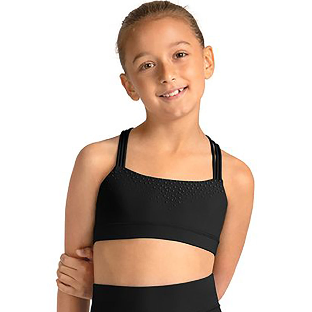 Mirella Celestia Back Strap with Gel Dot Crop Top