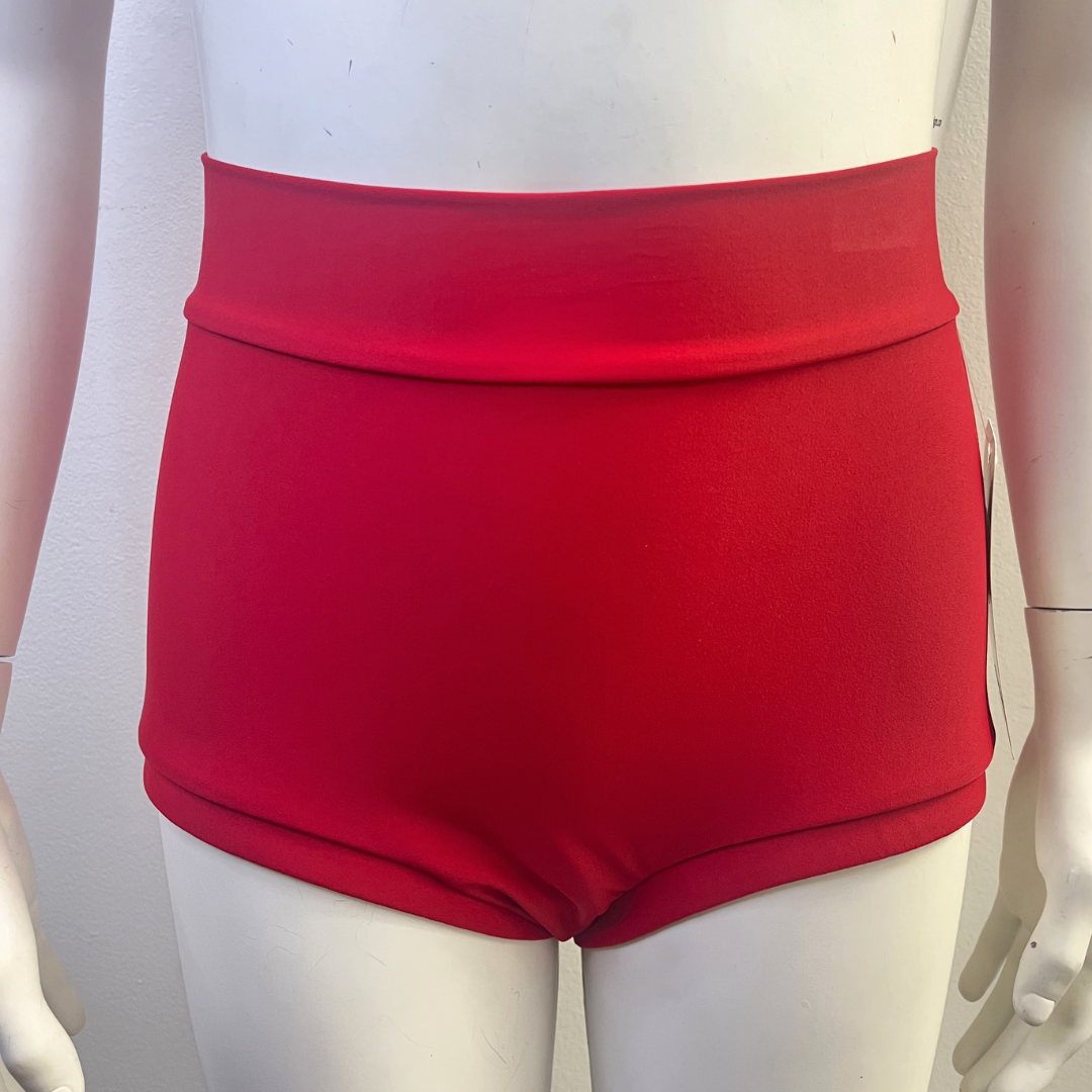 MOD Matte Lycra High Waist Hot Shorts