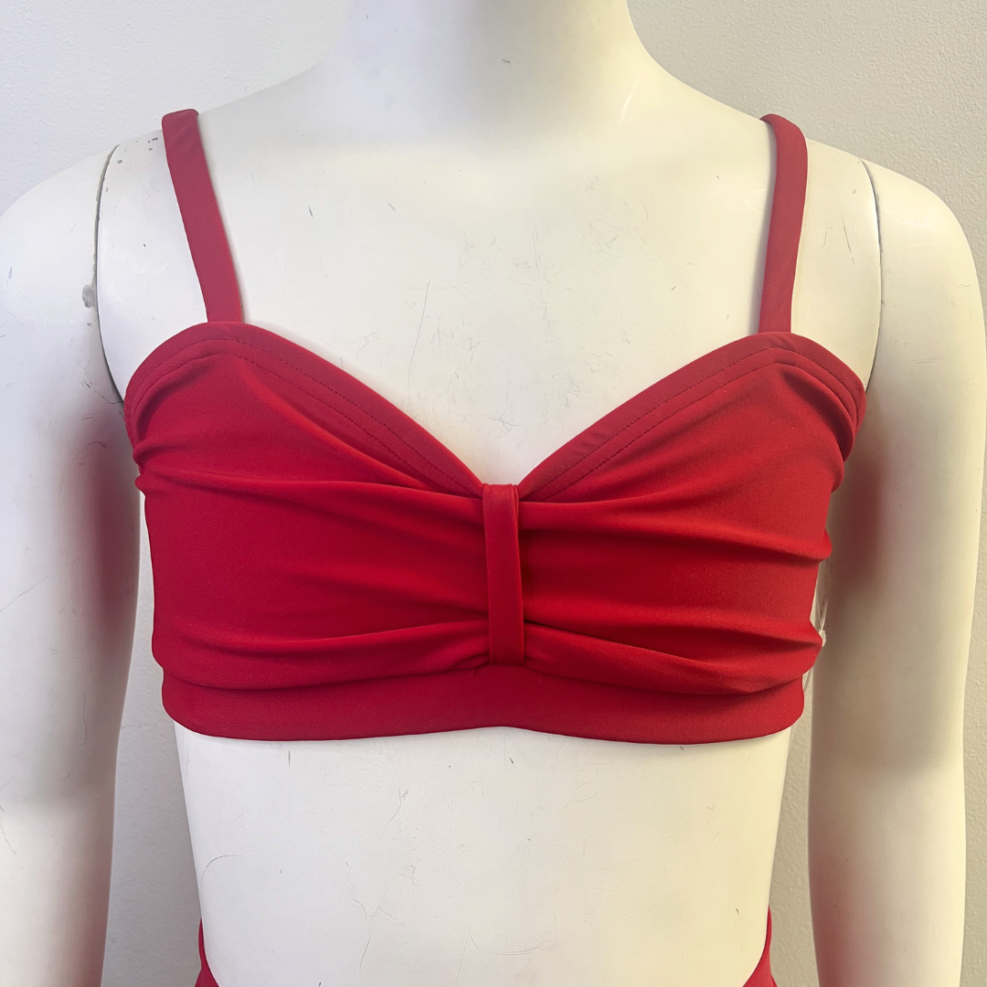 MOD Sweetheart Bow Top - Matte Lycra