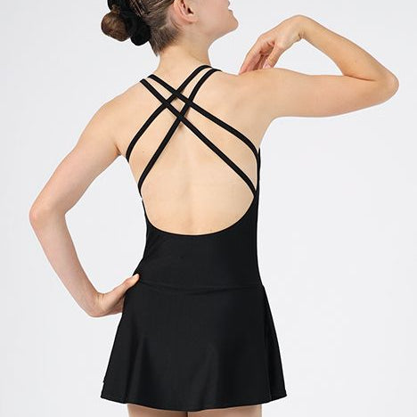 Mondor Sleeveless Cross Back Dress