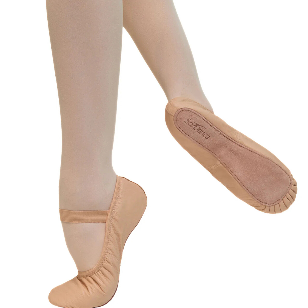 SoDanca Bella Full Sole Leather Ballet Slipper