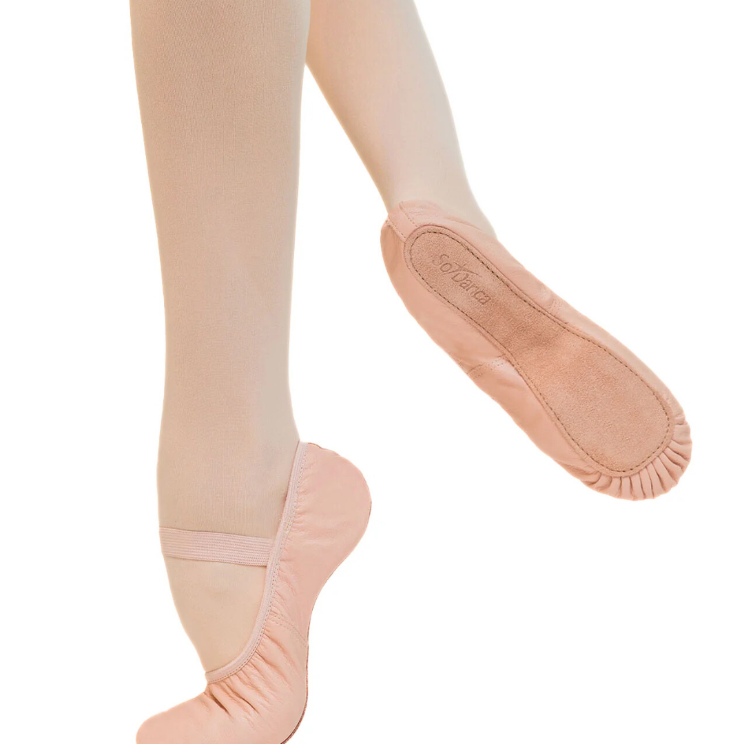 SoDanca Bella Full Sole Leather Ballet Slipper