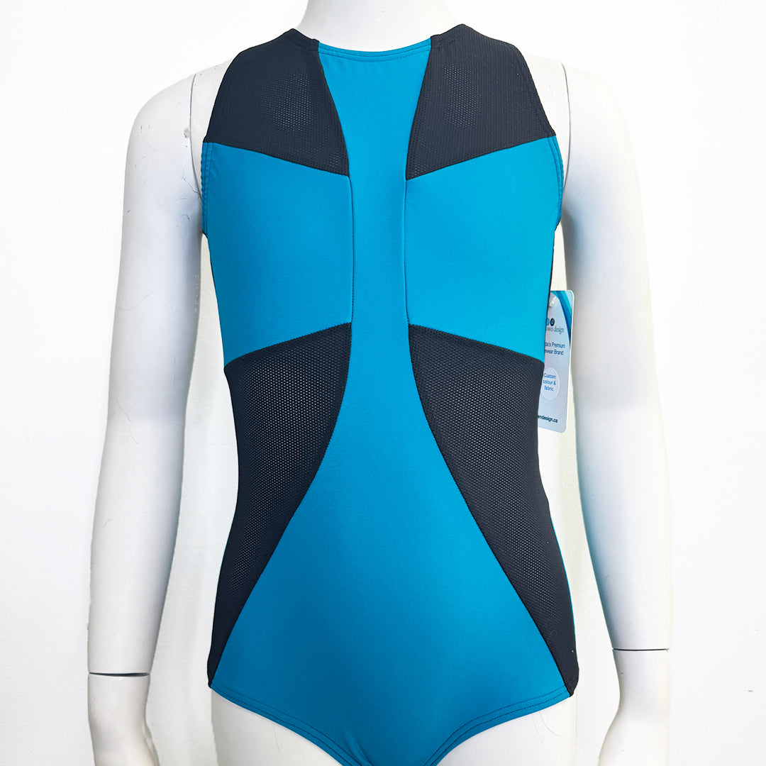 Cross leotards With Sport Mesh