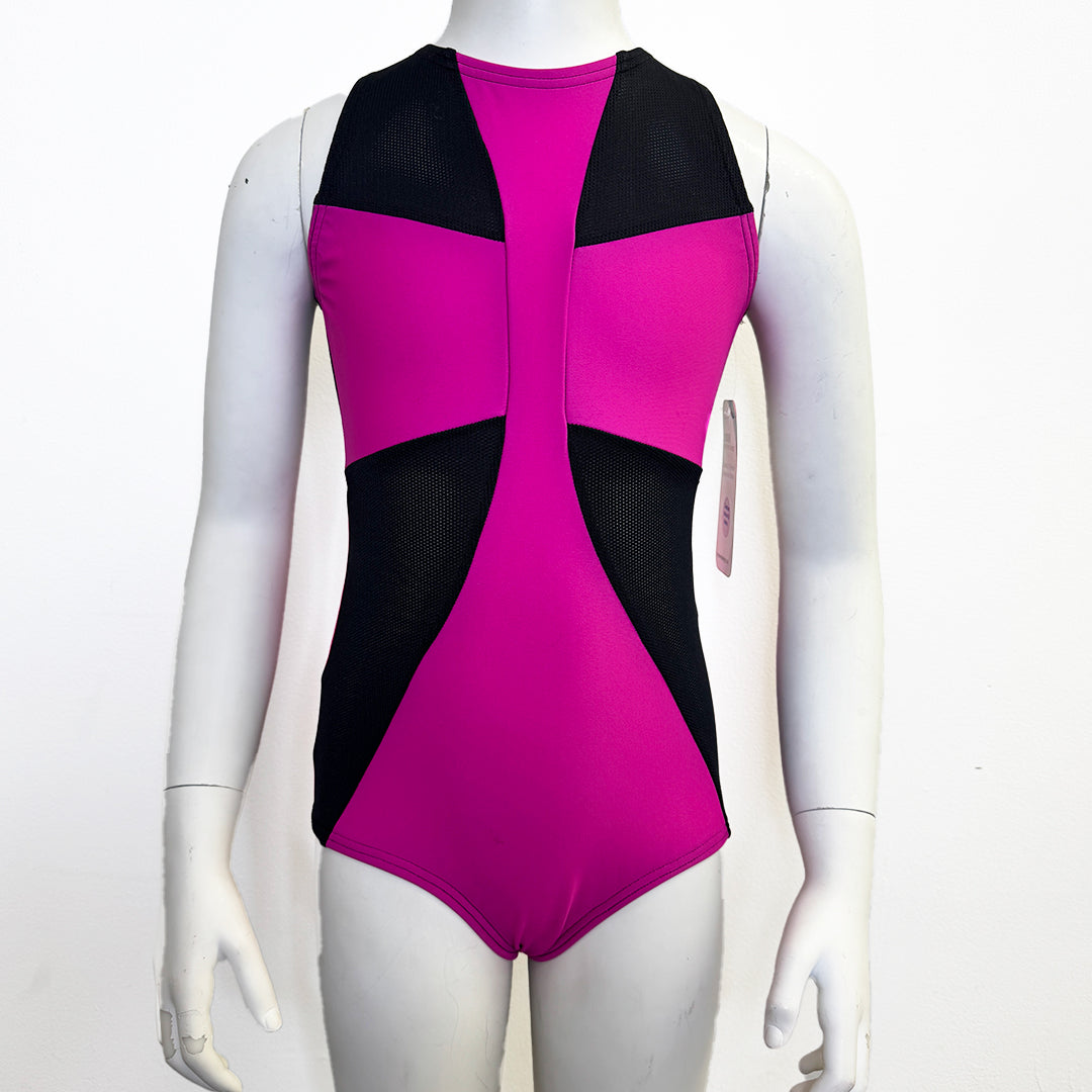 Cross leotards With Sport Mesh