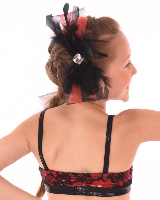 Childs Kaleidoscope Lacy Bra Top, Back