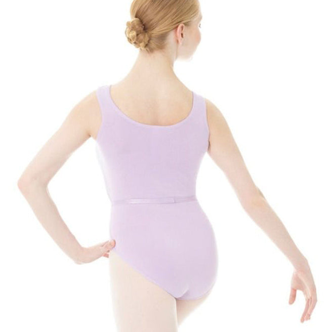 Mondor Cotton R.A.D. Sleeveless Pinch Front Leotard