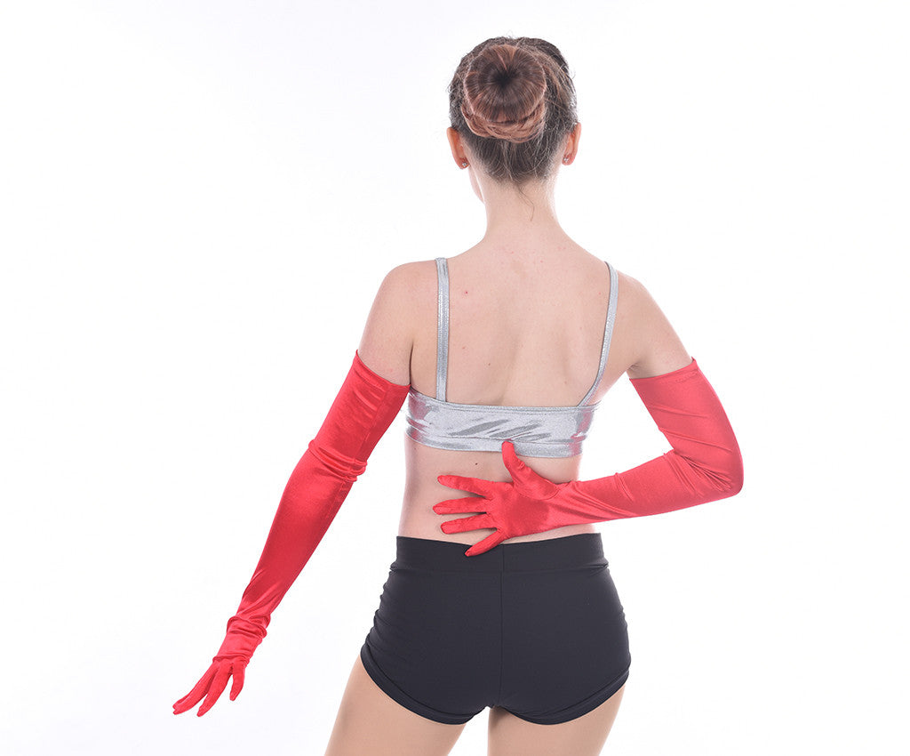 Opera Length Satin Gloves