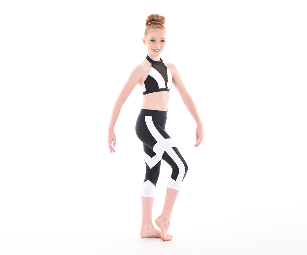 Convention Sublime Contrast Halter Top, Foxy Duo Capris, White