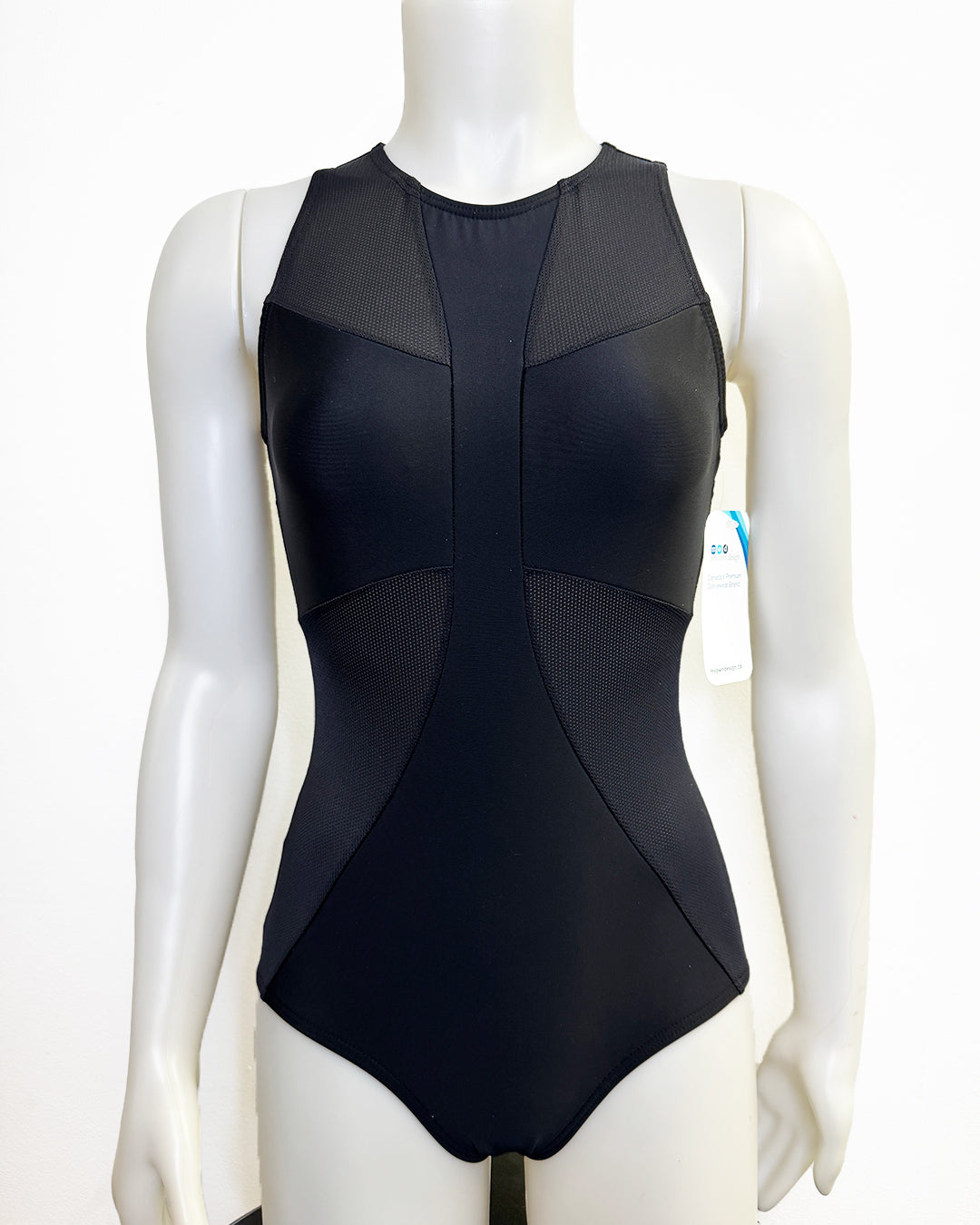 Cross leotards With Sport Mesh