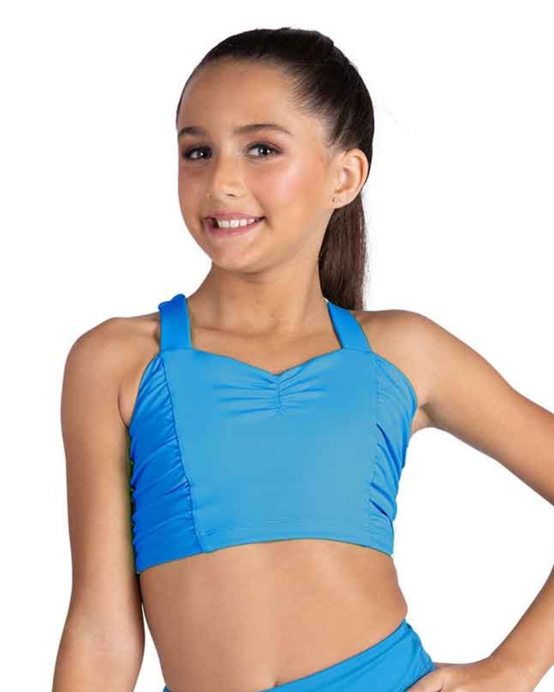 Danznmotion Shirred Leighton Top