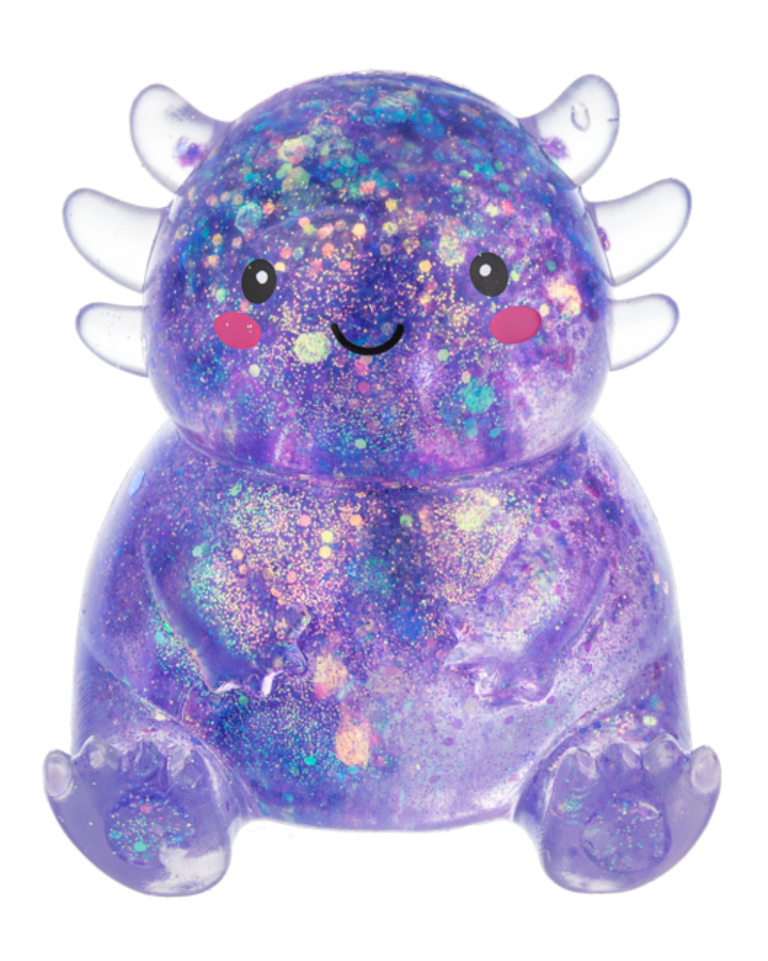 Sparkle and Squeeze Axolotl Squishies