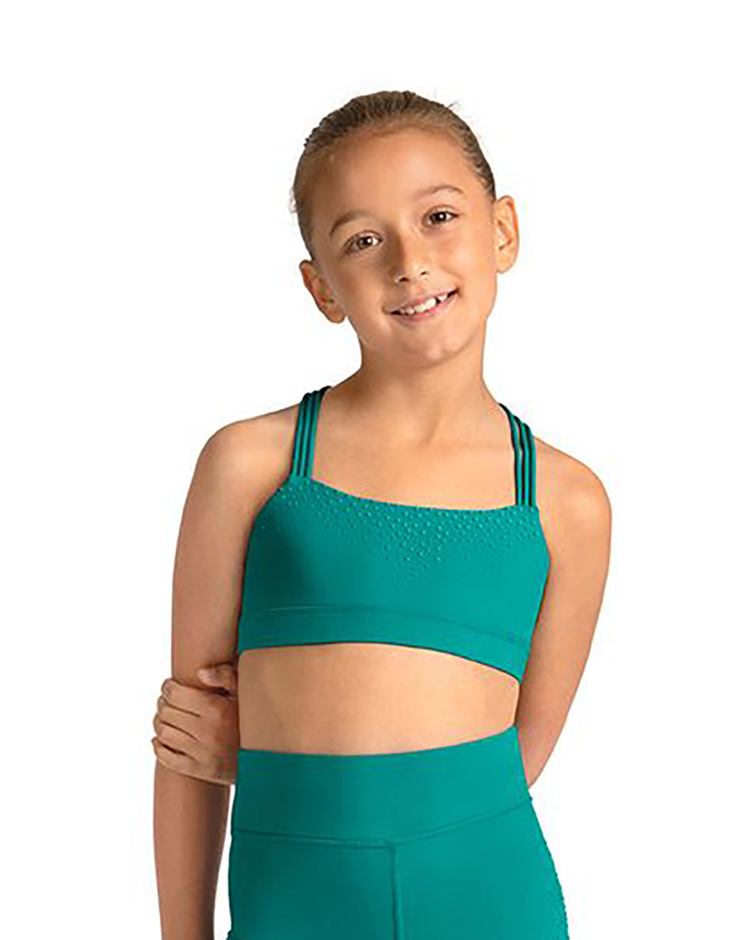 Mirella Celestia Back Strap with Gel Dot Crop Top