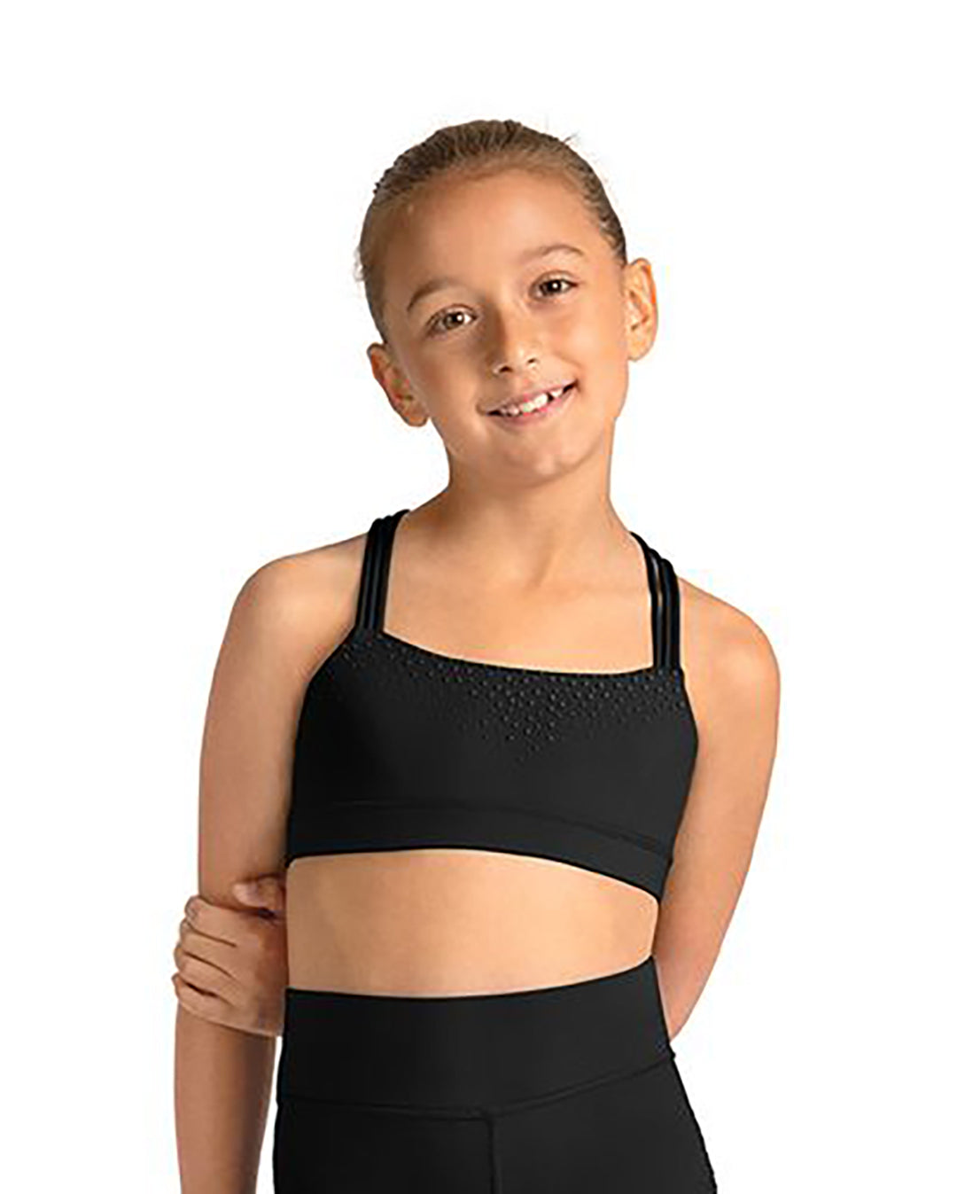Mirella Celestia Back Strap with Gel Dot Crop Top