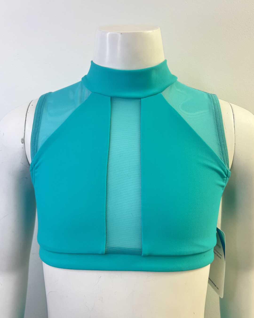 MOD Arrow Crop Top Lycra & Mesh