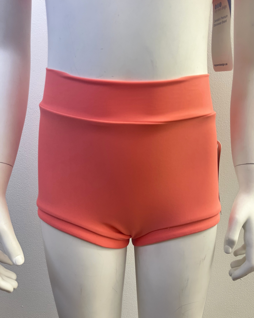 MOD Matte Lycra High Waist Hot Shorts