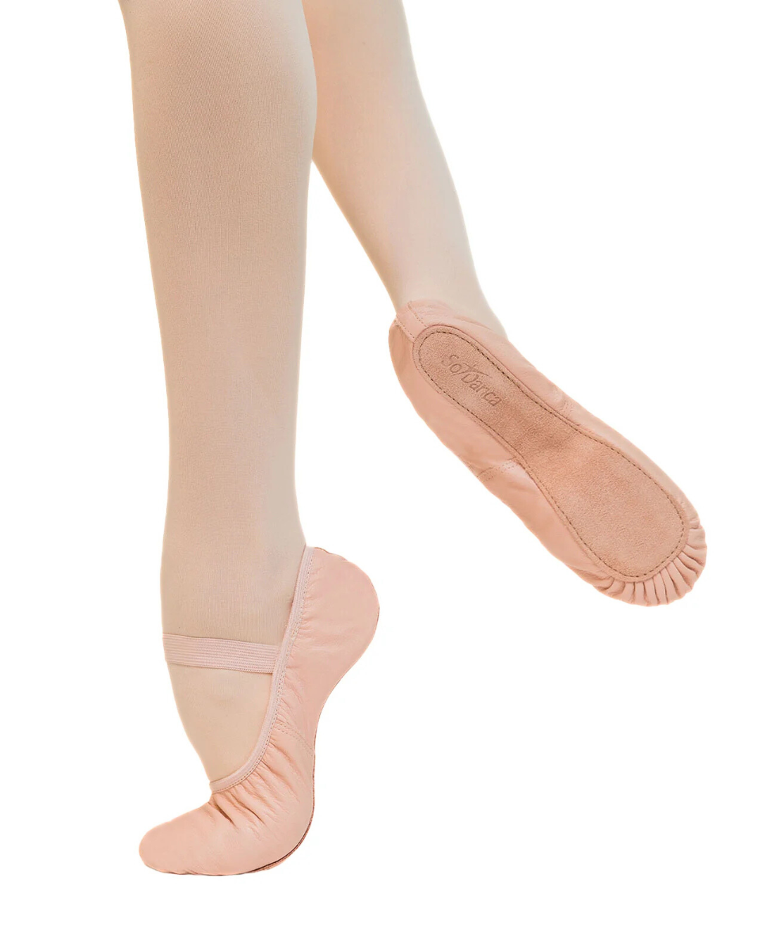 SoDanca Bella Full Sole Leather Ballet Slipper