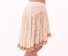 Heavenly High-Low Skirt with Ruffle, Back