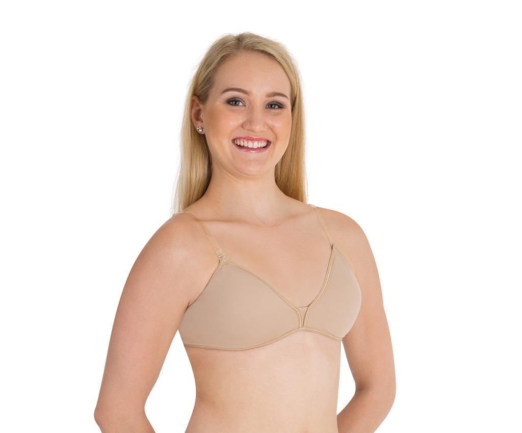 Bodywrappers Deep Plunge Removable Padded Cup Bra (291)