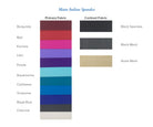 Convention Matte Spandex Contrast Colour Chart