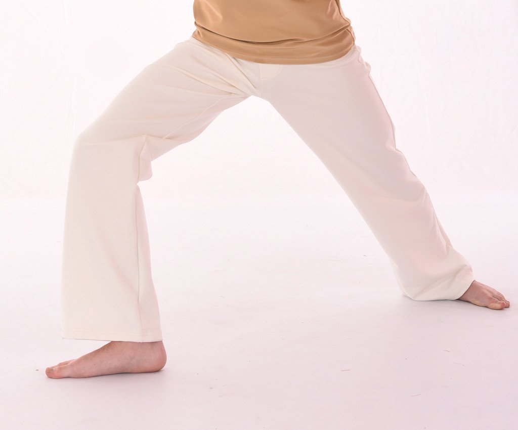 Mens Dance Pants, Cream