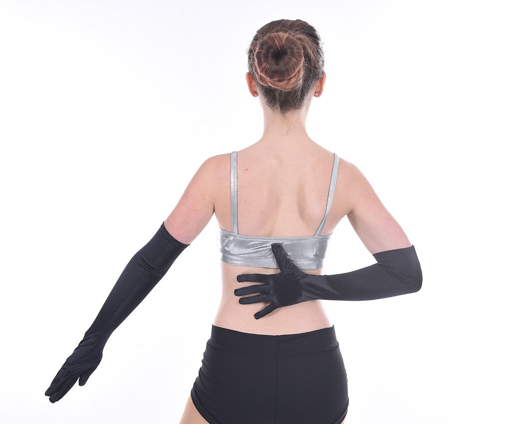 Opera Length Satin Gloves