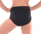 Supplex High Waist Dance Brief, Black, Back