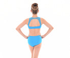 Relevé Leotard, Turquoise, Back