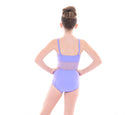 New Attitude Leotard, Lilac, Back