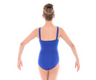 Supplex Bandeau Leotard, Royal Blue, Back