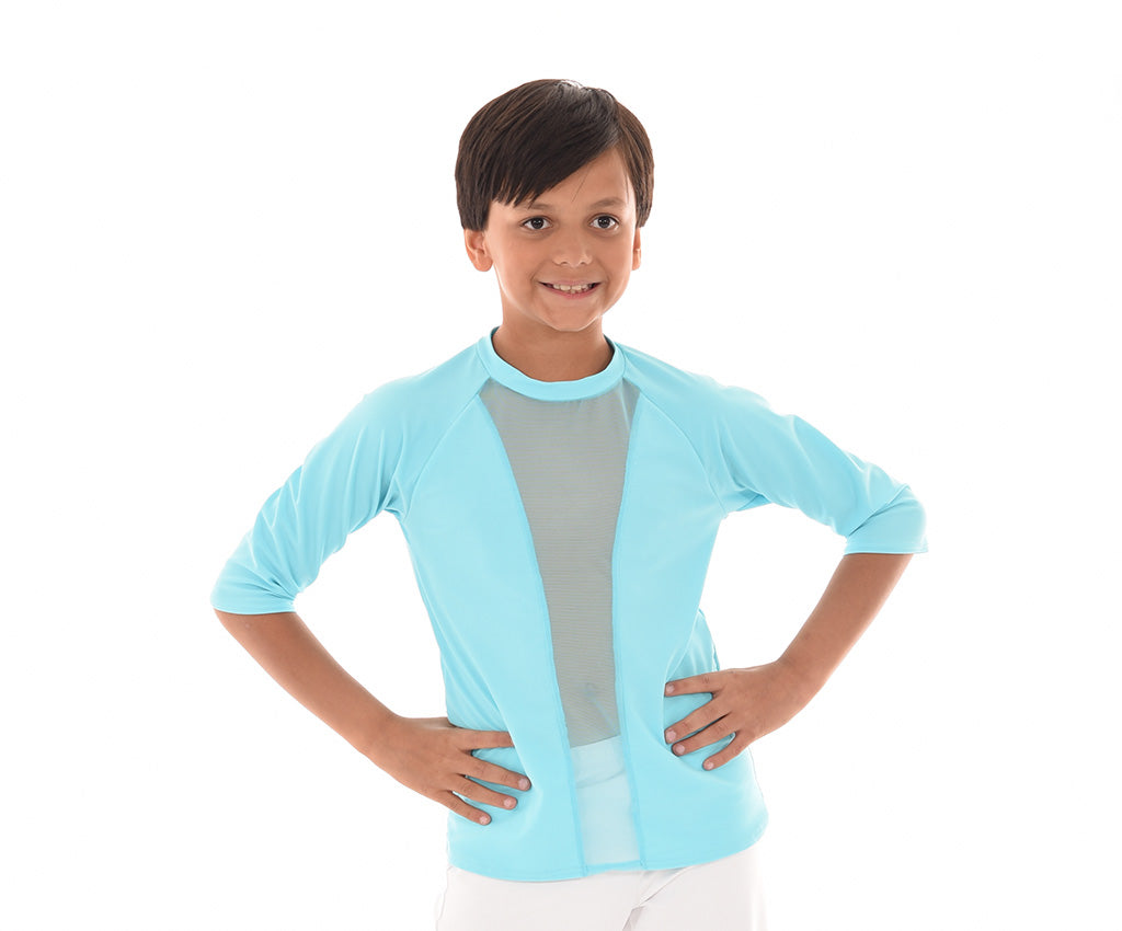 Convention Mesh Front Top, Aquamarine