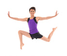Convention Contrast Fittted Tank Top, Boys Loose Fit Dance Shorts