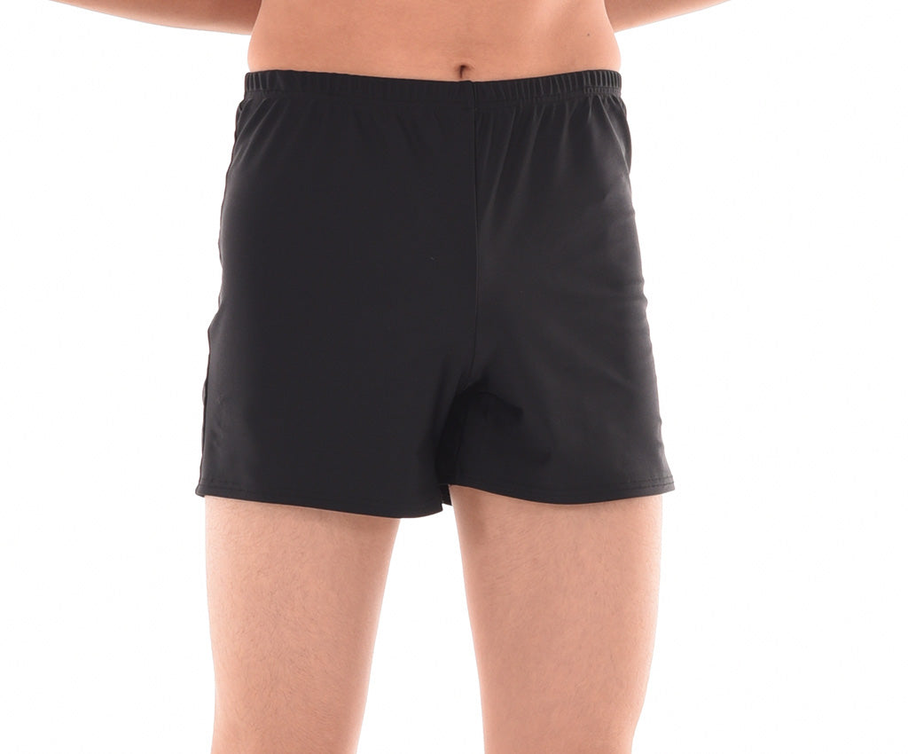 Boys Convention Loose Fit Dance Shorts, Black