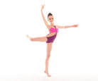 Convention Cross Duo Bodysuit, Plumberry/Fuchsia