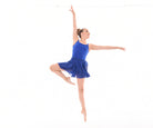Supplex Bandeau Leotard, Basic Short Chiffon Circle Skirt